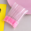 50pcs/100pcs Shiny Disposable Eyelash Applicator Wands Curler Brush Set Mascara Eyebrow Spoolers Comb Wands Spoolies Brushes