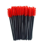eyelash brush makeup brushes 50pcs individual disposable mascara applicator comb