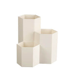 3 Lattices Cosmetic Brush Box Table Organizer Makeup Nail Polish Cosmetic Holder Make Up Tools Boxes Jewelry Display Rack Kits