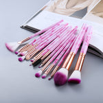 FLD15/10/5Pcs Makeup Brushes Set Cosmetic Powder Eye Shadow Foundation Blush Blending Beauty Make Up of Brochas Maquillaje KIT
