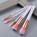 5/10pcs Makeup Brushes Sets Highlighter Eye Cosmetic Powder Foundation Eye Shadow Cosmetics Professional Eyebrows Soft Hair