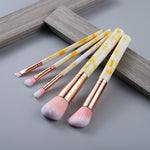 5/10pcs Makeup Brushes Sets Highlighter Eye Cosmetic Powder Foundation Eye Shadow Cosmetics Professional Eyebrows Soft Hair
