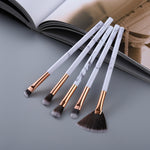 5/10pcs Makeup Brushes Sets Highlighter Eye Cosmetic Powder Foundation Eye Shadow Cosmetics Professional Eyebrows Soft Hair