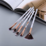 5/10pcs Makeup Brushes Sets Highlighter Eye Cosmetic Powder Foundation Eye Shadow Cosmetics Professional Eyebrows Soft Hair