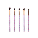 5/10pcs Makeup Brushes Sets Highlighter Eye Cosmetic Powder Foundation Eye Shadow Cosmetics Professional Eyebrows Soft Hair