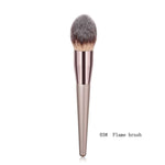 Luxury Champagne Makeup Brushes Foundation Powder Blush Eyeshadow Eyelash Concealer Lip Eye Blending Brush Make Up Brushes Set