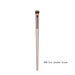 Luxury Champagne Makeup Brushes Foundation Powder Blush Eyeshadow Eyelash Concealer Lip Eye Blending Brush Make Up Brushes Set